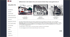 Desktop Screenshot of galerievita.ch